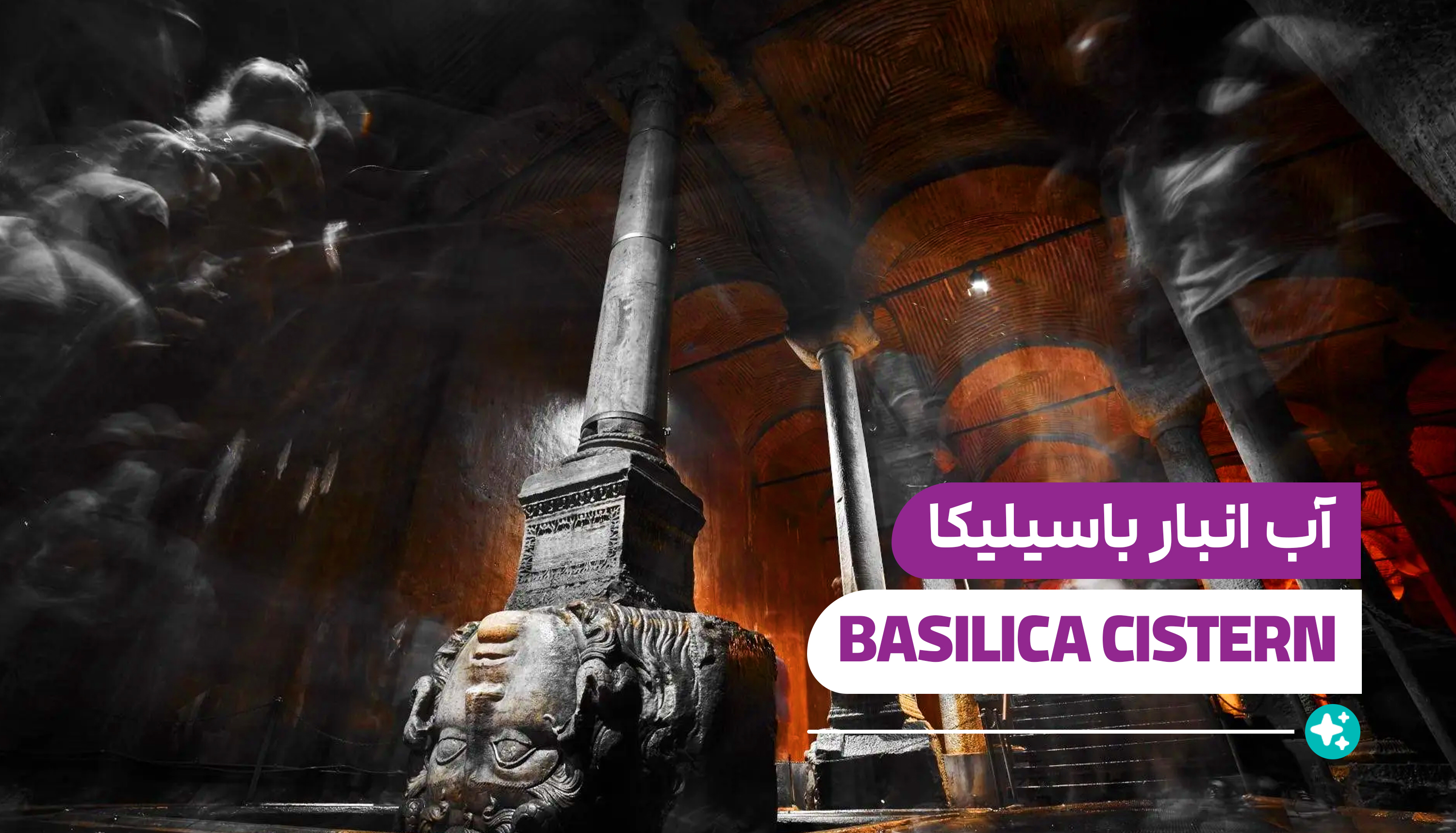 آب انبار باسیلیکا - Basilica Cistern
