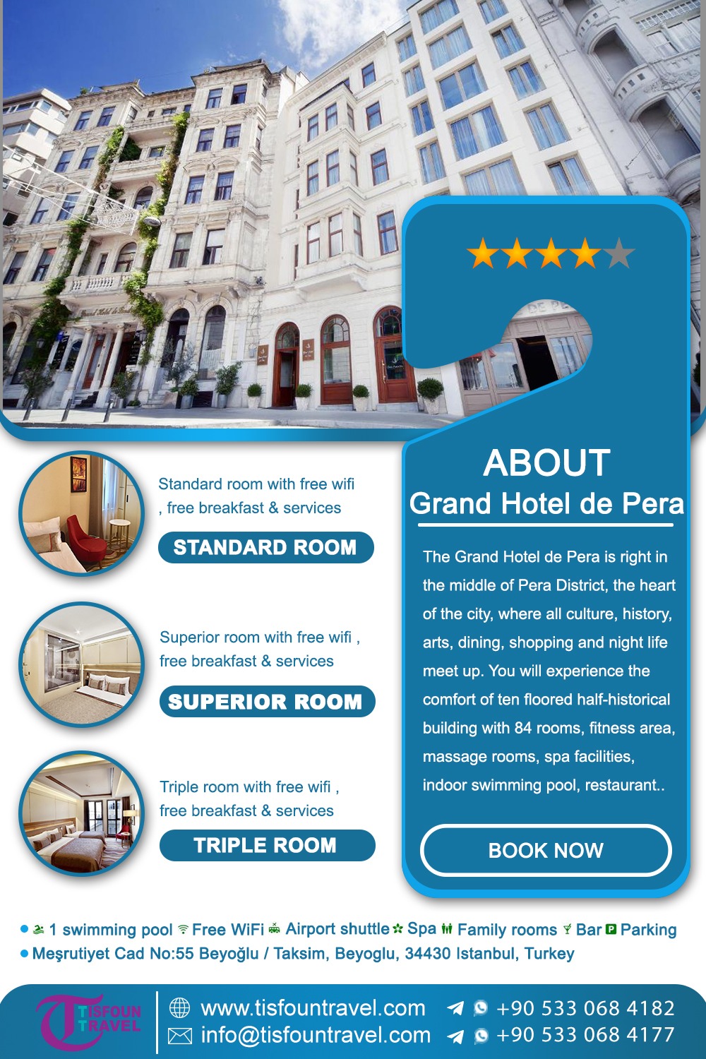 GRAND HOTEL DE PERA